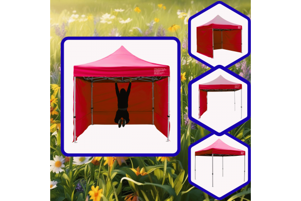 NAMIOT CIĘŻKI 3X3CZERWONY (ML)